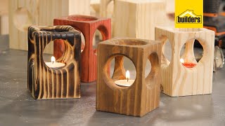 How to Make Tea Light Candle Holders [upl. by Anuahs]