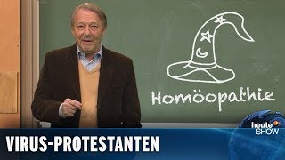 Homöopathie Der Hokuspokus der Alternativmedizin  heuteshow vom 16112018 [upl. by Padraic111]