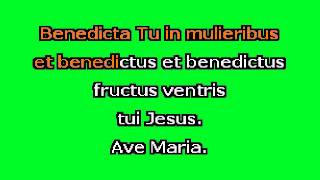 Ave Maria Bb by F Schubert Karaoke Accompaniment [upl. by Rance]