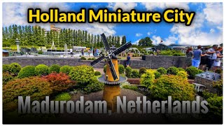 🇳🇱 HD MADURODAM Miniature Park  Holland Mini City Day Tour [upl. by Boyes]