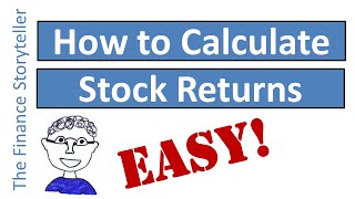 How to calculate stock returns [upl. by Imled]