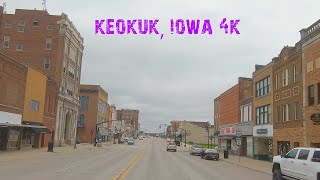 Iowas Southern Most City Keokuk Iowa 4K [upl. by Arika]