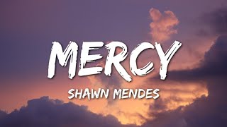 Shawn Mendes  Mercy Lyrics [upl. by Tennek578]