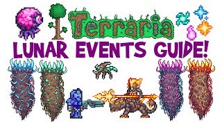 Terraria Lunar Event Guide Celestial PillarsTowers Boss Fight How to Summon amp Gameplay [upl. by Tannenwald]