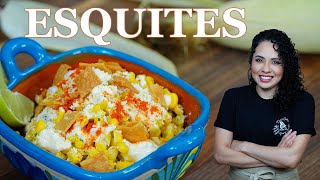 Esquites Recipe  Mexican Street Corn Salad  Villa Cocina [upl. by Sirak66]