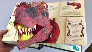 The Definitive PopUp Book quotEncyclopedia Prehistorica Dinosaursquot by Robert Sabuda amp Matthew Reinhart [upl. by Yhtac120]