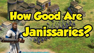 How Good Are Janissaries AoE2 [upl. by Ykcir]