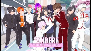 All Male Rivals x Ayano Reverse Harem  Yandere Simulator [upl. by Paul]