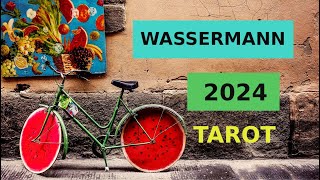 WASSERMANN 2024 ★ JAHRESVORSCHAU ★ TAROT ORAKEL [upl. by Goodman]