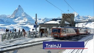 🇨🇭 Gornergratbahn│Zermatt  Gornergrat The Matterhorn Railway │Train Switzerland  Mount Matterhorn [upl. by Hadihahs]