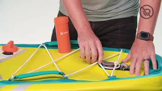 How to Repair a SUP Puncture  How to Maintain Your Paddle Board [upl. by Etom]