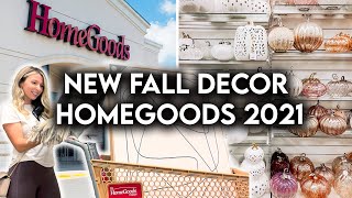 HOMEGOODS SHOP WITH ME FALL 2021  NEW HOME DECOR [upl. by Anuaek848]