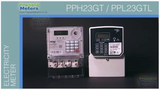 PPH23GT Single Phase Integrated Prepaid Meter [upl. by Irmina]