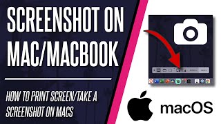 How to Print ScreenTake a Screenshot on a Mac or MacBook [upl. by Donoghue601]