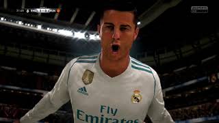 FIFA 18  FC Barcelona Vs Real Madrid FULL GAMEPLAY  1080PPS4 [upl. by Magel]