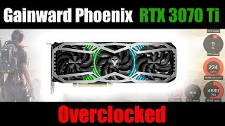 Gainward RTX 3070 Ti Phoenix  Overclocked [upl. by Mcnamara]