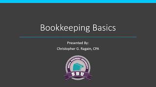 Bookkeeping Basics [upl. by Lareneg]