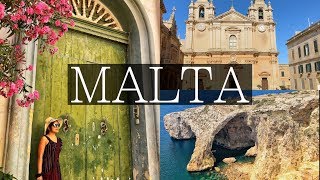 3 Days in MALTA  Valletta Mdina Stunning Blue Grotto 3 Cities [upl. by Consuela]