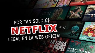 Como Suscribirse A Netflix  Tutorial Registrarse Y Crear Una Cuenta De Netflix En 2021 [upl. by Guillemette249]