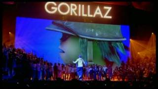 Gorillaz  Dirty Harry Live BRITs Performance [upl. by Arratahs]