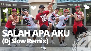 SALAH APA AKU Dj Slow Remix 2019 Versi Gagak  Dance Fitness  TML Crew Kramer Pastrana [upl. by Naget]