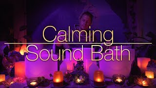 432Hz  Calming Crystal Singing Bowls  Sound Bath No Talking 4K Sleep Heal [upl. by Dael486]