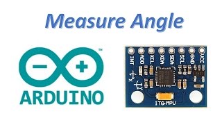 How to measure angle using Arduino and MPU6050 Gyro and accelarometer sensor [upl. by Asp]