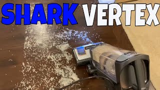 Shark Vertex DuoClean PowerFins Upright Vacuum  Powered Liftaway amp SelfCleaning Brushroll DEMO [upl. by Grand476]