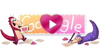 Valentines Google Doodle Pangolin Love  full walkthrough 2017 [upl. by Eemyaj]