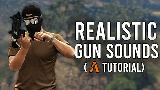 How to Install CustomRealistic Gun Sounds into FiveM GTA 5 RP 2021 [upl. by Theodora646]