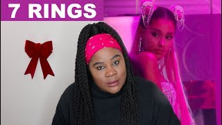 Ariana Grande  7 Rings REACTION [upl. by Havens]