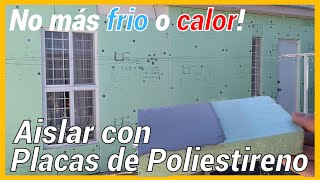 COMO AISLAR CON PLACAS POLIESTIRENO EXTRUIDO CARACTERISTICAS Y PROCESO [upl. by Mahda]