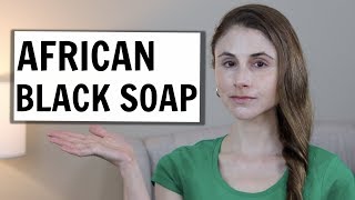 DERMATOLOGIST REVIEWS AFRICAN BLACK SOAP DR DRAY [upl. by Holms]