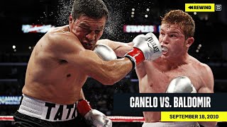 FULL FIGHT  Canelo vs Carlos Baldomir DAZN REWIND [upl. by Mada]