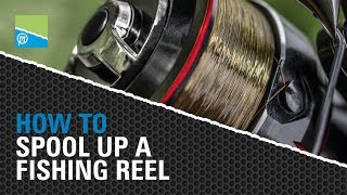 Tackle Room Tips  How To Spool Up A Fishing Reel [upl. by Philender]