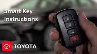 Toyota HowTo Smart Key  Toyota [upl. by Nye]