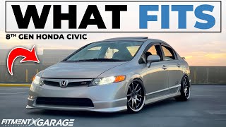 8th Gen Honda Civic  What Wheels Fit [upl. by Ahsinad]