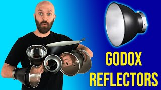 7 Godox Reflectors for Flash Photography Compared [upl. by Ystap401]