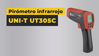 Pirómetro infrarrojo UNIT UT305C [upl. by Ennaeirb]