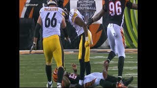 JuJu SmithSchuster slams Vontaze Burfict [upl. by Neemsay]