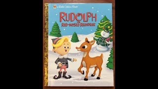 Rudolph The RedNosed Reindeer Read Aloud  Read Along Story [upl. by Anierdna]