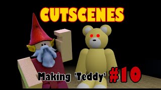 Making Cutscenes  Teddy Horror Gamedev 10 [upl. by Isolda108]