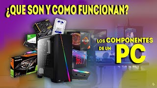 Cuales son los COMPONENTES de una PC [upl. by Eniamaj]