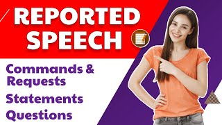 Reported speech Reported Speech Rules Exercises Examples English Grammar Direct Indirect Speech [upl. by Josey521]