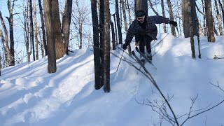 Backcountry Cross Country Skiing [upl. by Elleval]