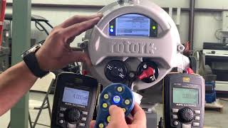 Rotork IQTM500  Setup and Remote Pairing [upl. by Ermeena86]