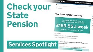 Check your state pension on GOVUK [upl. by Nnaihs676]