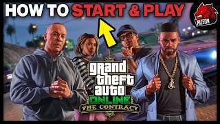 HOW TO START THE CONTRACT BUSINESS IN GTA ONLINE [upl. by Orfield57]