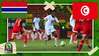 The Gambia vs Tunisia  AFCON U20 HIGHLIGHTS  352021  beIN SPORTS USA [upl. by Bozovich]