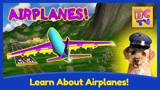 How Do Airplanes Work  Educational Video for Kids by Brain Candy TV [upl. by Ventura]